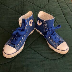 Converse All Star Chuck Taylor blue hi tops size 10